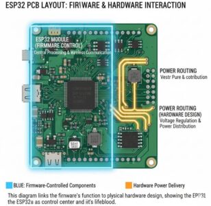 Vincula el comportamiento del firmware con el diseño del hardware
