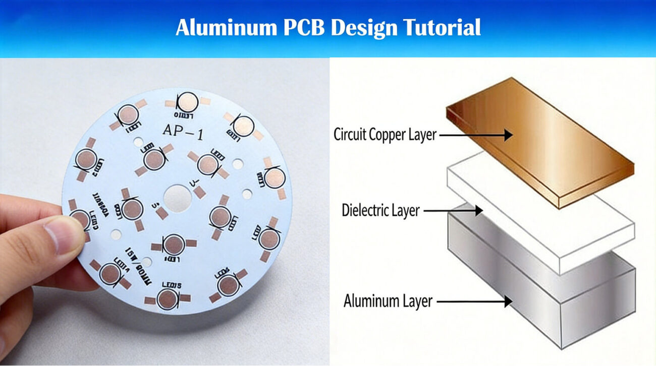 Tutorial de diseño de PCB de aluminio