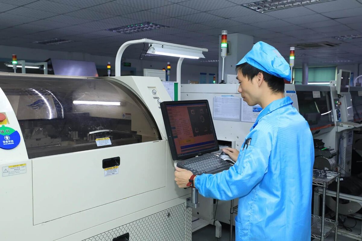 Hochgeschwindigkeits-SMT-Bestückungsmaschine