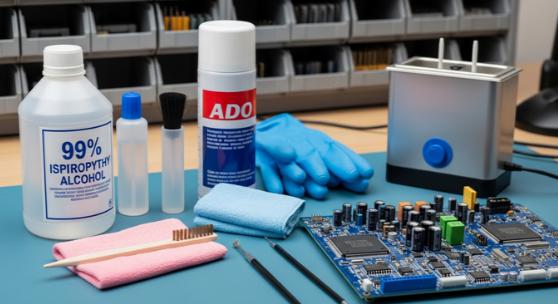 Herramientas necesarias para limpiar PCB