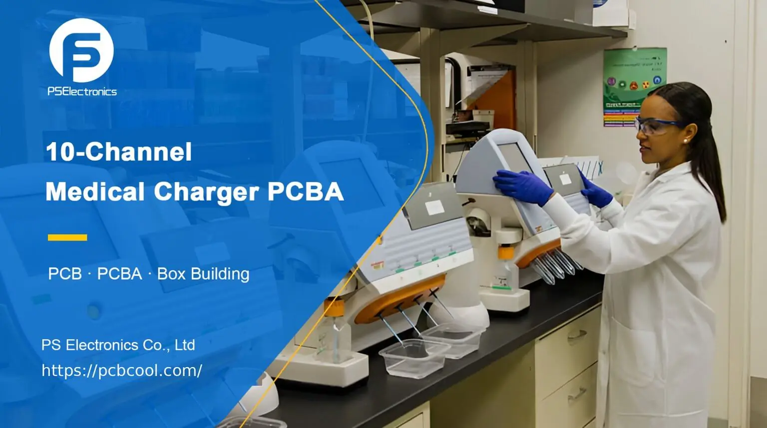 10 Channel Medical Charger PCBA Case Study