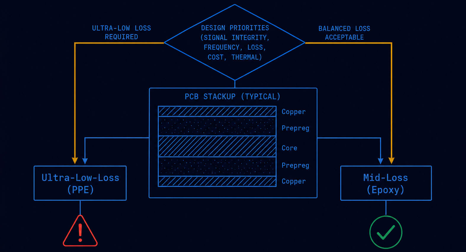 Engineering decision flowchart