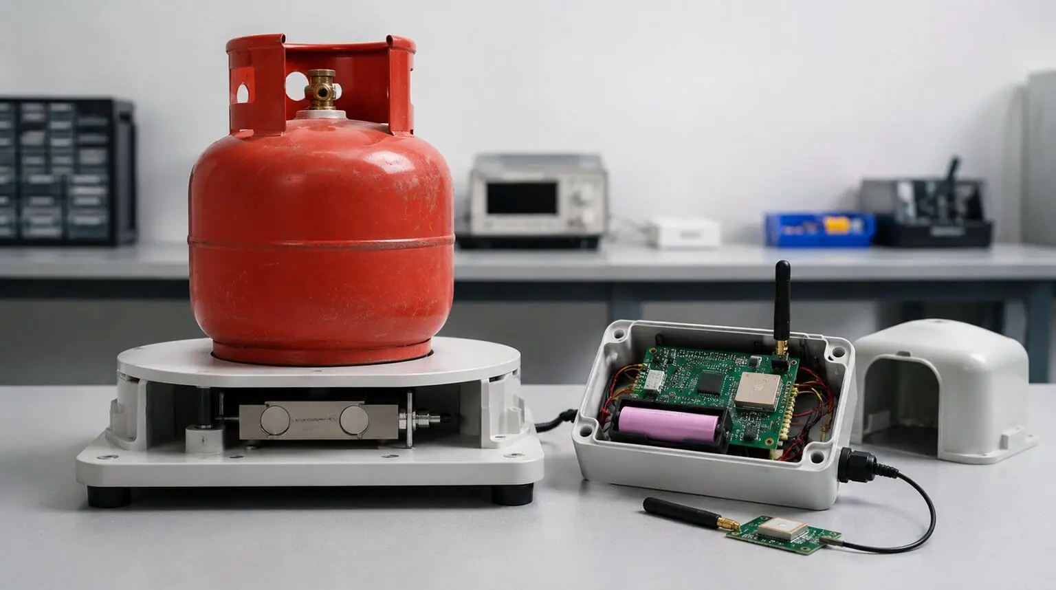 LPG Gas Monitor Mechanical Electrical Prototype Case Study