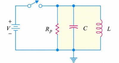 Parallel resonant circuit