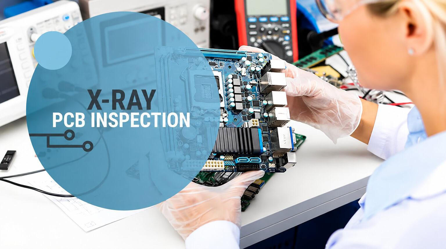 Inspección de Rayos X de PCB