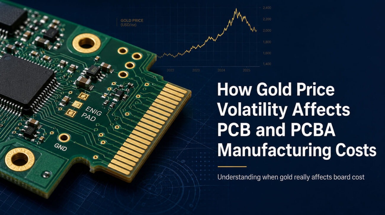 Comment la volatilité du prix de l'or affecte les coûts des PCB