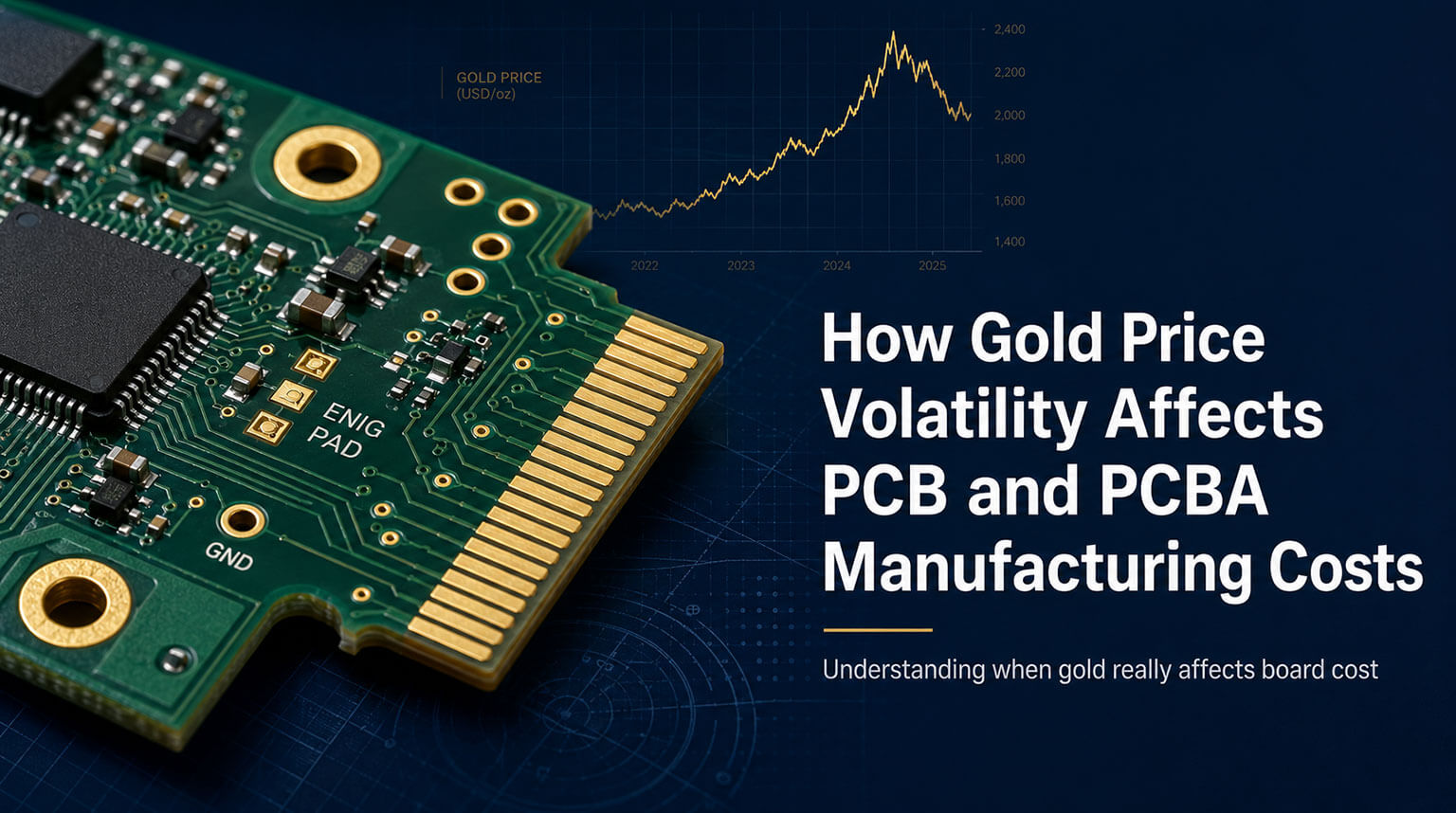 How Gold Price Volatility Affects PCB Costs