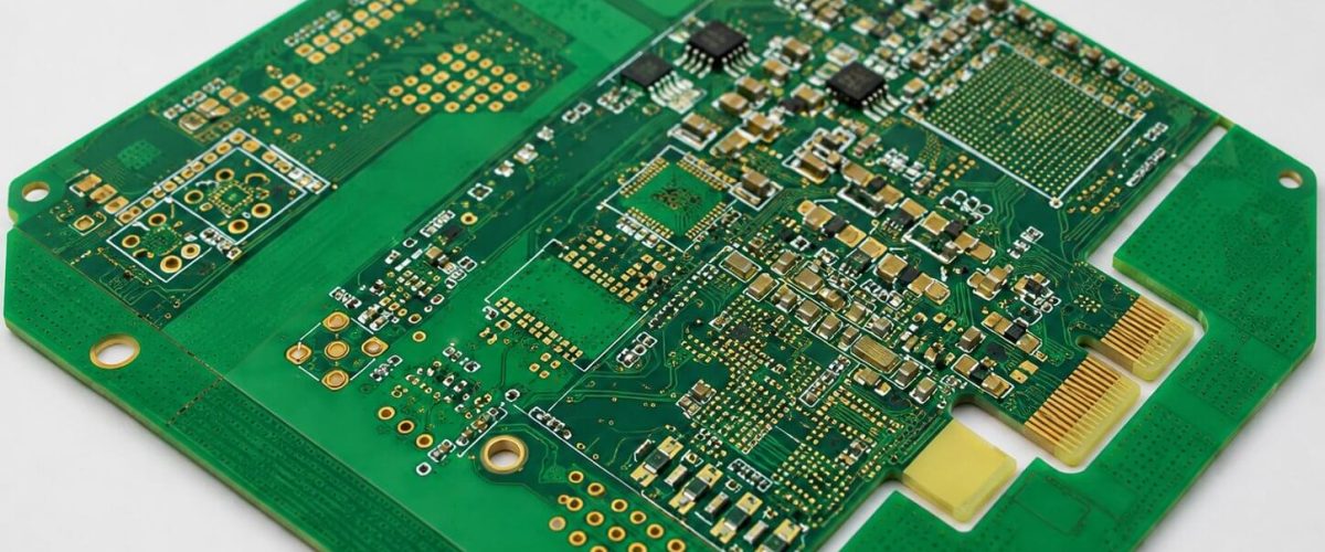 HDI PCB Hauptplatine mit dichtem Routing und vergoldeten Pads